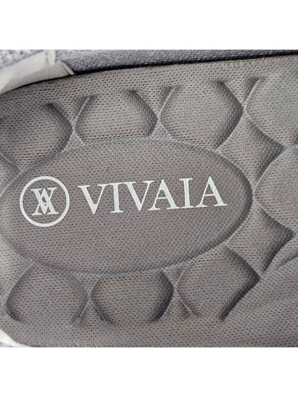 VIVAIA Women's Gray Green Square-Toe Jackie Slip On Driver Loafers Sz 5.5 148 - Picture 8 of 16